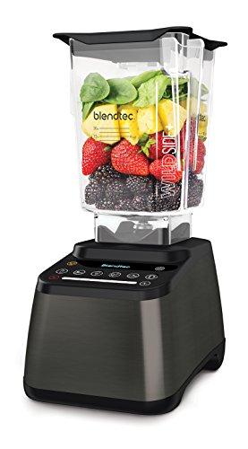 Blendtec Designer 725 Hochleistungsmixer/Blender, 2.66 L, 1800 W, Dunkelgrau Metallic von Blendtec