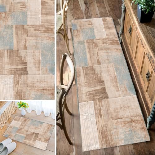 Bleockth Teppich Läufer Flur, Waschbar rutschfest 40x80cm Flurteppich Flurläufer Lange Küchenläufer für Korridor Schlafzimmer, Modern Küchen Teppich Polyester Anpassbar Bleockth Teppich Läufer Flur, Waschbar rutschfest 40x80cm Flurteppich Flurläufer Lange Küchenläufer für Korridor Schlafzimmer, Modern Küchen Teppich Polyester Anpassbar von Bleockth