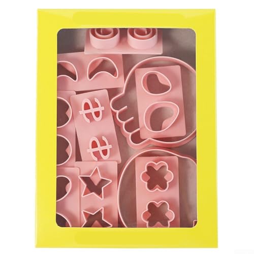 10-teiliges Halloween-Ausstechformen-Set für kreatives Backen mit leicht drückbaren Designs, geeignet für Kekse, Fondant, Teig und Sandwich-Formen 10-teiliges Halloween-Ausstechformen-Set für kreatives Backen mit leicht drückbaren Designs, geeignet für Kekse, Fondant, Teig und Sandwich-Formen von BlesConi
