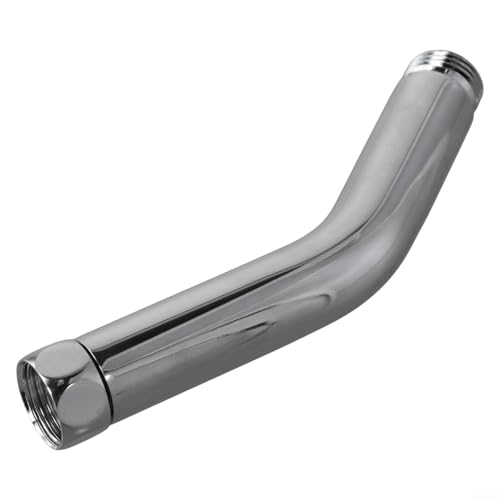135 Grad Duschbogen Adapter für Handbrause Chrom Anschluss für Standard G1/2 Duschköpfe (L) von BlesConi