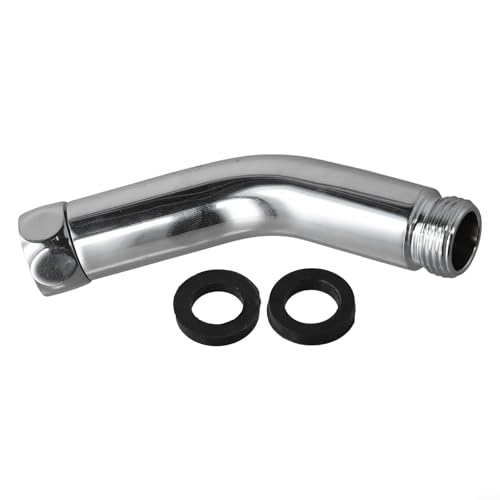 135 Grad Duschbogen Adapter für Handbrause Chrom Anschluss für Standard G1/2 Duschköpfe (M) von BlesConi