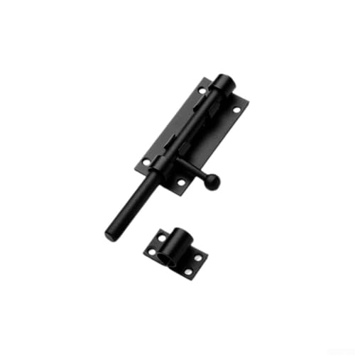 304 Edelstahlbolzen mit Schlossloch und verdicktem Schlosskern bietet doppelten Schutz und Stabilität, geschmiedete Befestigungsplattenverstärkung verhindert Bruch (schwarz) von BlesConi