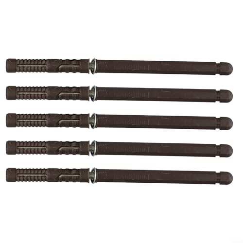 5-teiliges Schichtplatten-Stützsystem für den Einsatz in Schlafzimmer, Badezimmer und Wohnzimmer (12 x 120 mm) von BlesConi