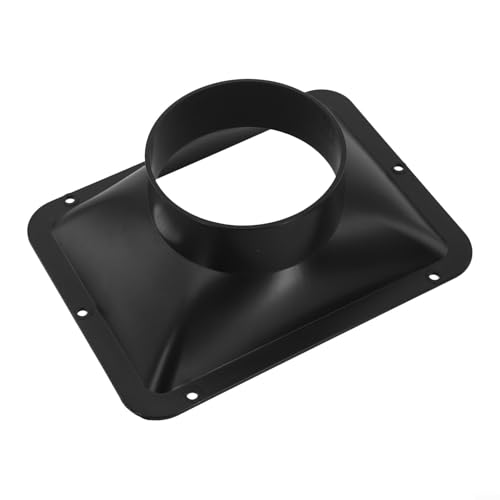 ABS-Wandflansch-Entlüftungsanschluss für Kanalventilator, einfache Installation für Innenbelüftung, erhältlich in 100 mm und 150 mm Größen (100 mm) von BlesConi