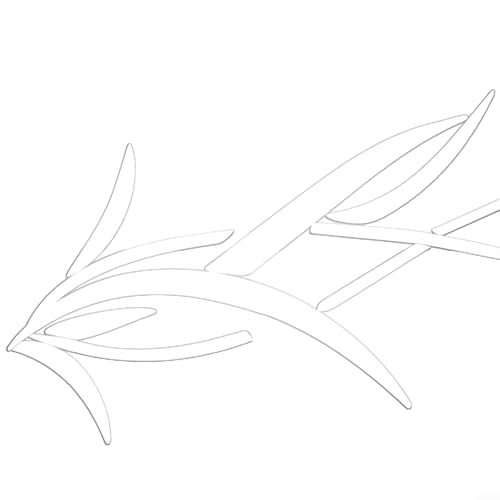 BlesConi Acryl-Spiegel-Blumen-Wandaufkleber mit abnehmbarem Aufkleber für Heimdekoration und Raumdesign, 1000 x 290 mm (Silber) von BlesConi