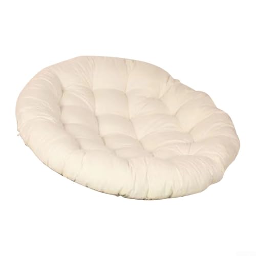 BlesConi Ergonomisches Schaukelstuhlkissen, rundes Schaukelkorb-Sitzpolster, mit Druckentlastungs-Design, 60 cm (H) von BlesConi