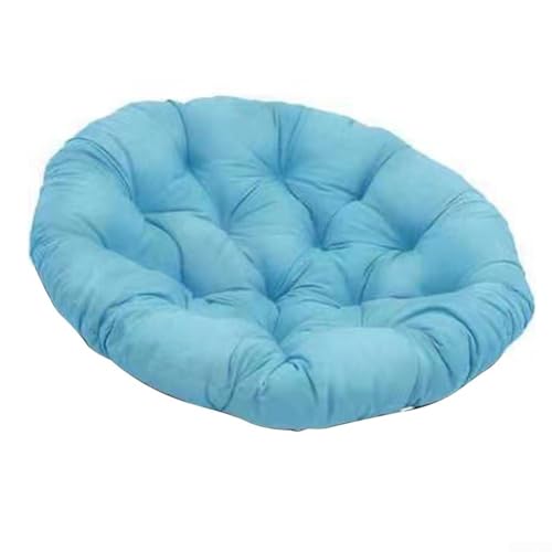 BlesConi Ergonomisches Schaukelstuhlkissen, rundes Schaukelkorb-Sitzpolster, mit Druckentlastungsdesign, 60 cm (D) von BlesConi