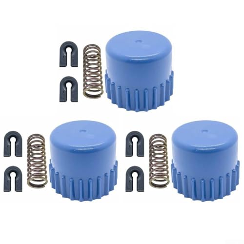 BlesConi Ersatz-Set für Rasentrimmerköpfe T35 mit 3 Federn und 6 Ösen für 123L 224L Modelle 537186001, 3 Stück von BlesConi