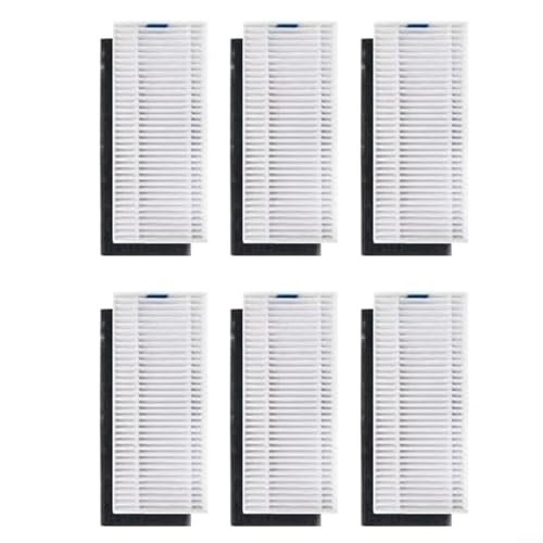 BlesConi Für ZACO Ersatzfilterelemente, kompatibel mit A10 Pro Roboterstaubsauger, fortschrittliche Staubsammlung, Heimreinigungszubehör, 6 Stück BlesConi Für ZACO Ersatzfilterelemente, kompatibel mit A10 Pro Roboterstaubsauger, fortschrittliche Staubsammlung, Heimreinigungszubehör, 6 Stück von BlesConi