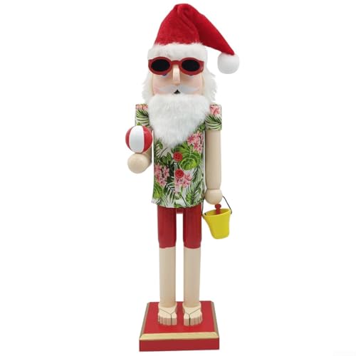 BlesConi Halloween Nussknacker 38,1 cm Nussknacker Soldat Figur Modell handbemalt Weihnachten Tischdekoration (E) von BlesConi