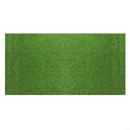 BlesConi Künstliches Grasland Simulation Moos Rasen Rasen Fake Grün Matte Teppich für DIY Mikro-Landschaft Dekoration Innen- und Außenbereich (50 x 100 cm) von BlesConi