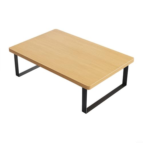 BlesConi Mikrowellen-Regal, Toaster-/Drucker-Regal, Luftfritteusenständer, Metall-Holzhalterung, Induktionsherd-Abdeckung, 40 x 30 cm (gelb) von BlesConi