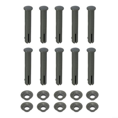 BlesConi Pool-Pin-Dichtung, Ersatz-Set, 60 mm lang, Stahlrahmen, Schwimmbad-Wartungsteile, 6 Sets (10 Sets) von BlesConi