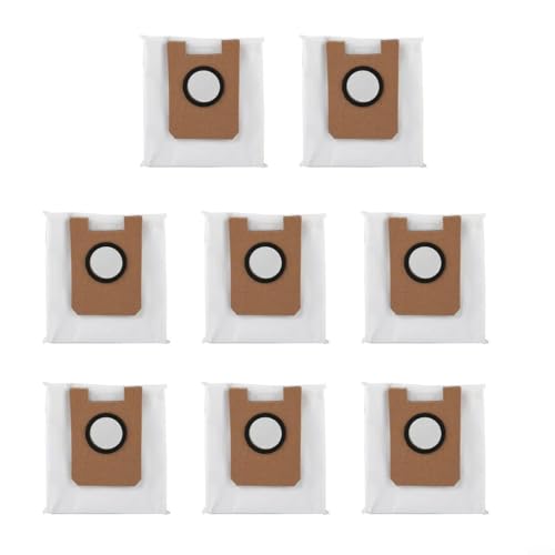BlesConi Staubbeutel für Tab Fairy 10 Roboter-Staubsauger, große Kapazität, Ersatzfilter, effiziente Schmutzaufnahme, stabiles Vliesstoff-Design, 8 Stück von BlesConi