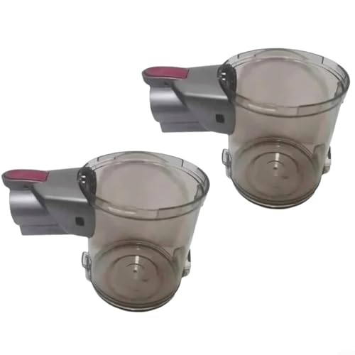 BlesConi Vakuum-Staubsauger-Mülleimer mit breitem Entriegelungshebel für HKoenig UP600 UP810 Handheld-Modelle (2er-Pack) von BlesConi
