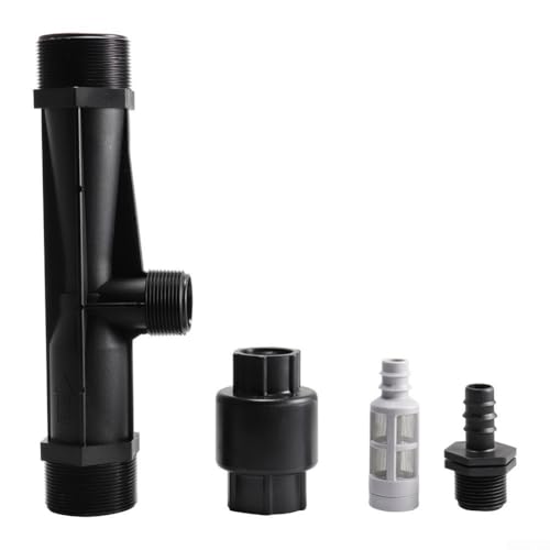 BlesConi Venturi Bewässerung Dünger Wasserschlauch Mixer Injektor Gerät für Tropfsystem Garten Bewässerung Ausrüstung Schwarz von BlesConi