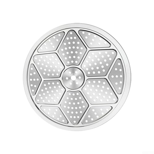 BlesConi 304 Edelstahl-Dampfgarer-Gestell in verschiedenen Größen, mit Löchern für Schnellkochtopf (27,2 cm) von BlesConi