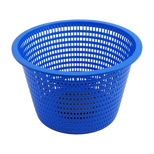 BlesConi Professioneller Pool-Skimmer-Korb, mit Verriegelungsgriff und extra beschwertem Boden, für SP1070 SP1082 Schwimmbad-Wartung (L blau) von BlesConi