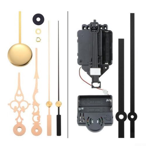 DIY Uhrwerk Kit mit Pendel und Melodie Glockenspiel, Wanduhr Zubehör geeignet für Uhrrestaurierung und kundenspezifisches Design von BlesConi
