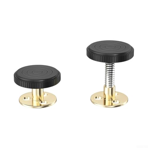 Edelstahl-Betthalter für Antischwung-Stütze, 8 Stück Halterungen für Wandschutz (33–40 mm) von BlesConi