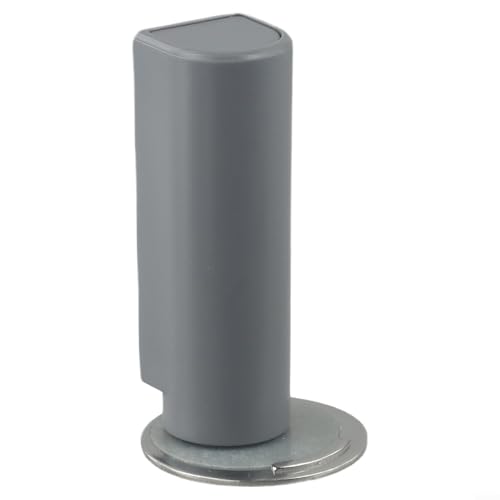 Edelstahl-Türhalter mit leistungsstarkem Magnet, praktisches Zubehör für jedes Zuhause oder Büro (grau) von BlesConi