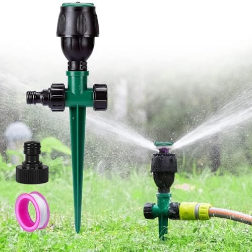 Effiziente Rasenbewässerung für 360 Grad automatisch rotierenden Gartensprinkler von BlesConi