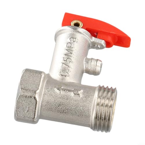 Elektrischer Warmwasserbereiter Druckentlastungsventil DN15 Gewinde Messing G12 0 7MPa zur Verhinderung von Rissen des Wassertanks Elektrischer Warmwasserbereiter Druckentlastungsventil DN15 Gewinde Messing G12 0 7MPa zur Verhinderung von Rissen des Wassertanks von BlesConi