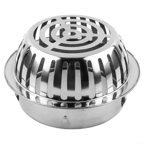 Entwässerungslösung aus Edelstahl, Anti-Verstopfungsfilter für Dächer, Dachrinnen und Außenrohre (160 mm) von BlesConi