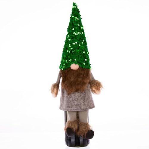 Festlicher Glitzer für Champagner Weinflaschenabdeckung für Feiertage und Partys (Grün A) von BlesConi