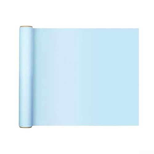 Flexibler Wandaufkleber für Heimdekoration, 45 cm x 10 m, für Wohnzimmer, Schlafzimmer und Büro, mit einfacher Anwendung (blau) von BlesConi