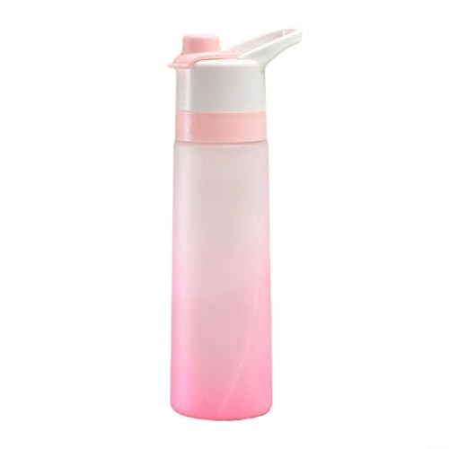 Große 700-ml-Wasserflasche für Outdoor-Aktivitäten mit einfachem Tragegriff (Rosa) von BlesConi