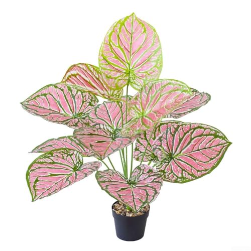 Grüne Kunstpflanze für Innendekoration, nordischer Stil, Akzentstück für Zuhause (#3) von BlesConi