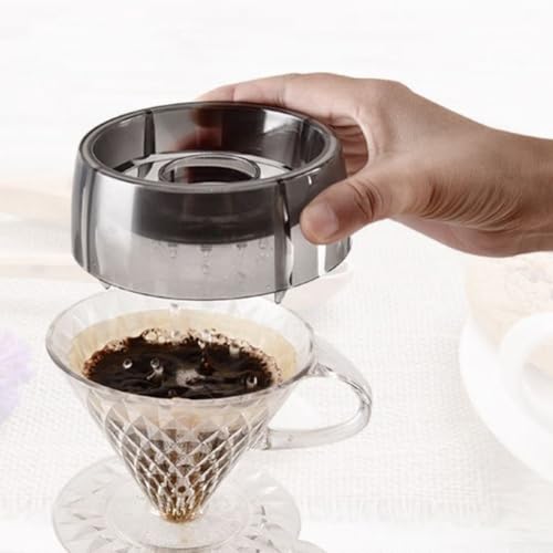 Handtropf-Kaffeefilter, Harz-Filterkappe für präzises Brühen und Geschmackskontrolle von BlesConi