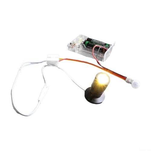 Infrarot-Bewegungsmelder, PIR-Modul für Streifen, breiter Spannungsbereich, 3 V bis 24 V, mit 120 Grad Erfassungswinkel (Sonde vertikal) von BlesConi
