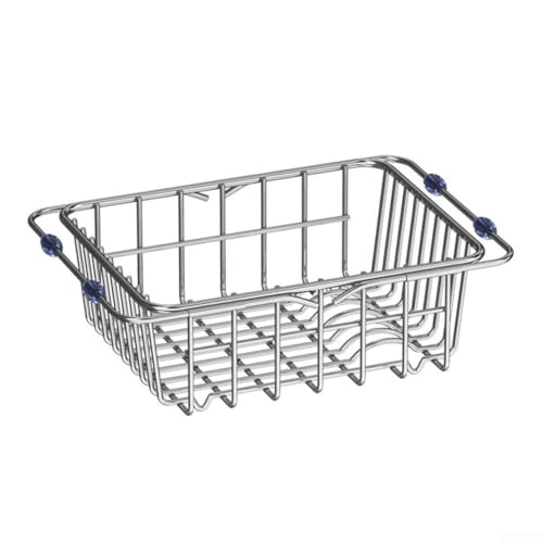 Kann das Abtropfgestell für Küchenspüle für kleine Räume mit robusten unterstützenden Funktionen (38 x 28 x 10 cm) einstellen von BlesConi