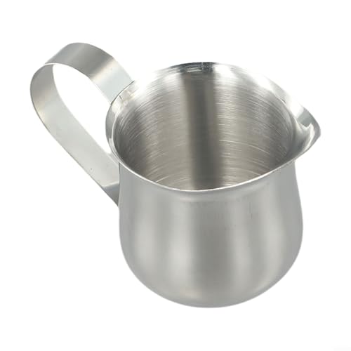 Krug zum Aufschäumen von Kaffee, Edelstahl-Krug, perfekt für Latte und Tee (240 ml) von BlesConi