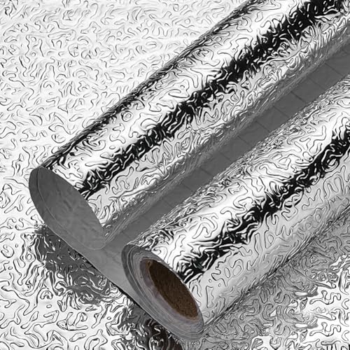 Küchen bleiben sauber mit unseren einfach zu verwendenden ölfesten Aluminiumfolien-Aufklebern auf dem Markt (A) von BlesConi