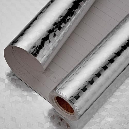 Küchen bleiben sauber mit unseren einfach zu verwendenden ölfesten Aluminiumfolien-Aufklebern auf dem Markt (C) von BlesConi