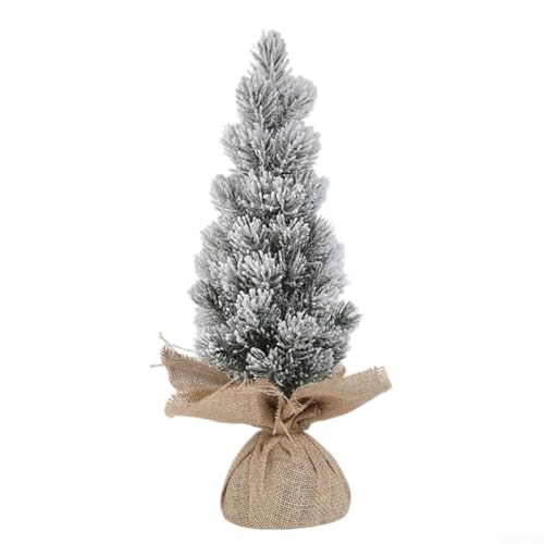 Künstlicher Mini-Weihnachtsbaum, 45 cm, mit lebensechten Zweigen für Urlaubsdekoration in verschiedenen Innenräumen, einschließlich für Wohnungen und gewerbliche Räume von BlesConi