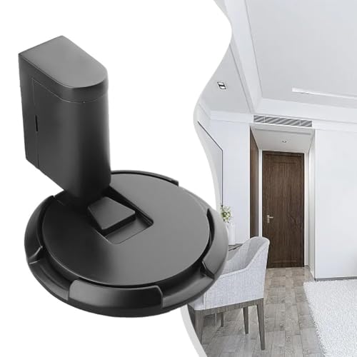 Magnetischer Türstopper mit starker Installation, keine Löcher erforderlich (schwarz) von BlesConi