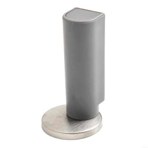 Magnetisierter Türstopper aus hochwertigem Edelstahl, reduziert Lärm und erhöht die Sicherheit (grau) von BlesConi