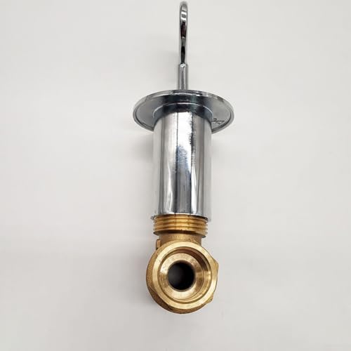 Messing 1/2 Gas-Feuerbecken mit Verriegelungsregelventil für den Einsatz in DIY-Kaminen und Feuerschalen von BlesConi