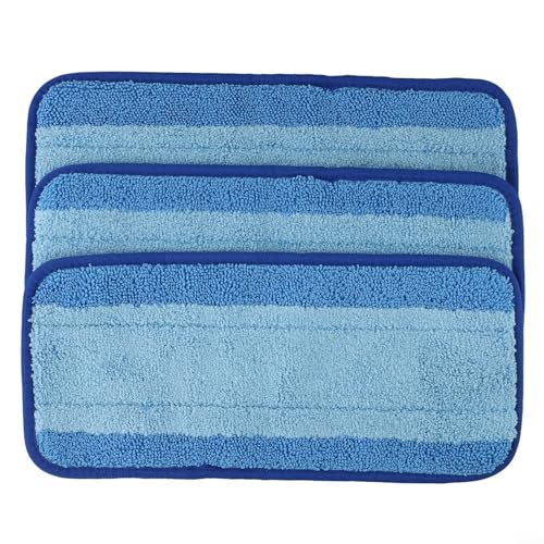 Mühelose Reinigung mit wiederverwendbarem Mikrofaser-Wischmopp für Swiffer für Nassstrahlmopps, 3er- oder 6er-Pack (3er-Pack) von BlesConi