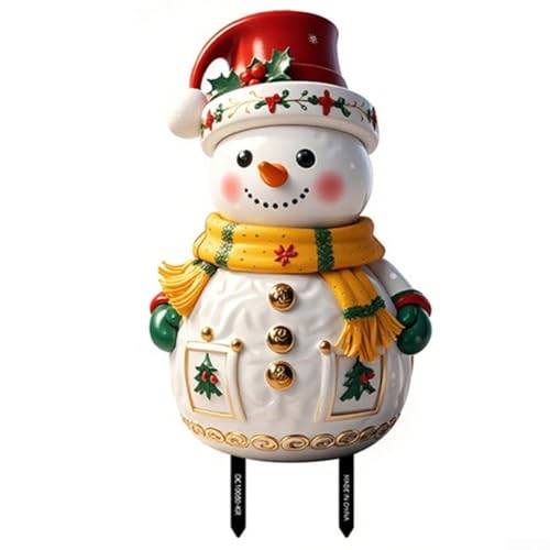 PVC-Karte mit Weihnachtselementen, Bodeneinführung, für den Garten oder Innenhof, saisonale Nutzung (DC10080) von BlesConi