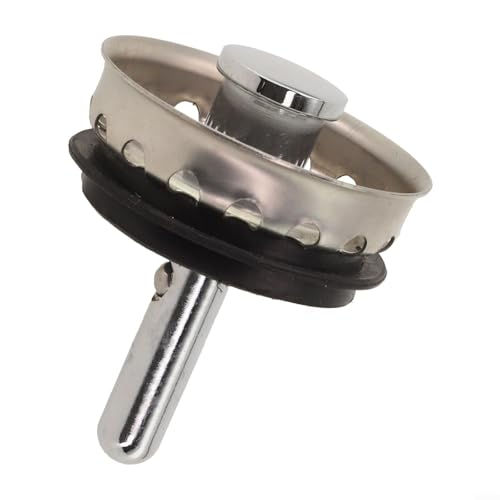 Premium Abflussfilter für Küchenspüle, Kupfer und Stahl, mit sicherer Gummidichtung (1 Stück, 42 mm) von BlesConi