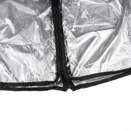 Robuste, staubdichte Drahtregalabdeckung, passend für mehrere Regalgrößen (121,9 x 48,3 x 183,9 cm) von BlesConi