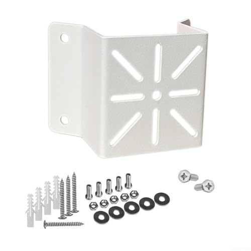 Robuste Halterung für Überwachungskameras, speziell für Eckmontage zur Verbesserung der Abdeckung (weiß) von BlesConi