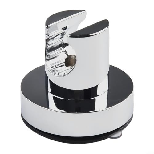 Saugnapf-Halterung für verschiedene Oberflächen wie Fliesen und Holzmaserung (Silber) von BlesConi