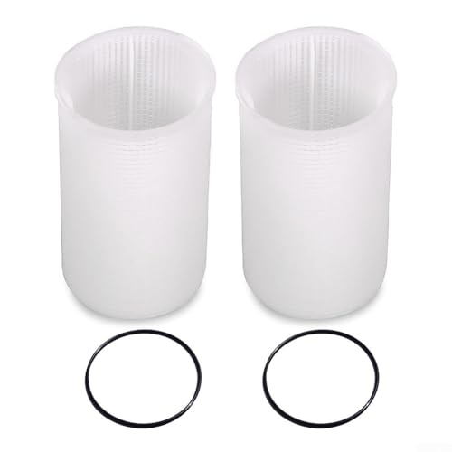 Saugsieb mit O-Ring für Pumpen der SPS-Serie, einschließlich SPS25, SPS50, SPS75 und SPS100 für effektive Vorfiltration und reibungslose Pumpfunktion (2 Stück) von BlesConi