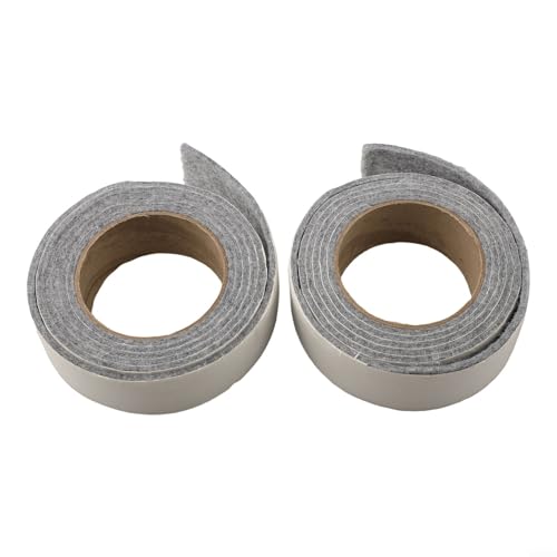 Selbst-Kondensationsstreifen für Fenster, 2 Rollen, 2 Meter pro Rolle, wasserabsorbierende Filzstreifen für Küche und Bad von BlesConi